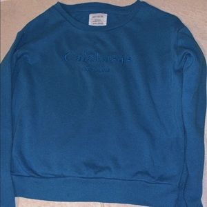 Blue cotton on crew neck